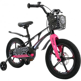 Детский Двухколесный Велосипед, Серия "Air", Делюкс Плюс, 16", Обсидиан (2023)