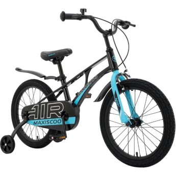 Детский Двухколесный Велосипед, Серия "Air", Стандарт, 18", Черный Аметист (2023)