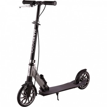 Самокат MAXISCOO "OCEAN PRO", Графит, с Ручным Тормозом, с Корзиной (2023)